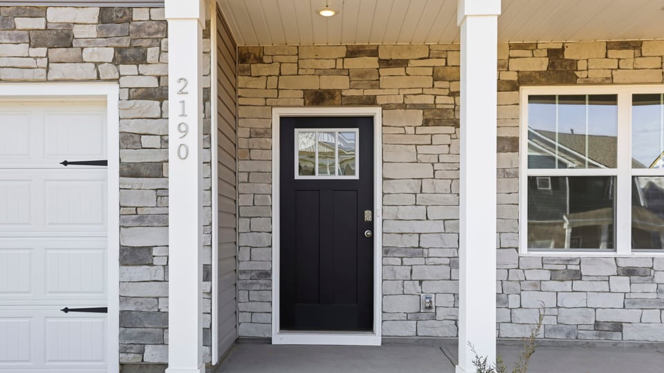 Front entrance of home.