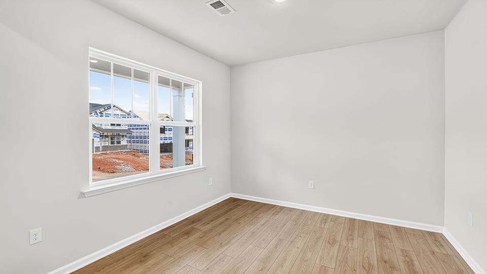 Living area with windows