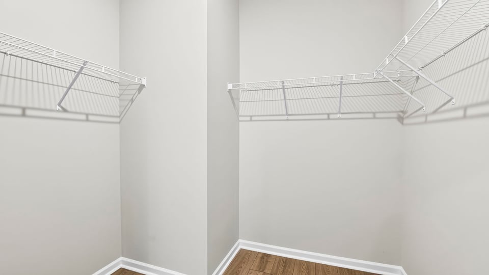 Primary bathroom closet