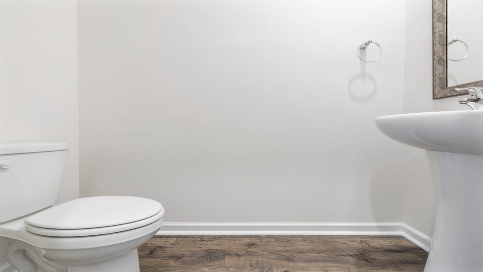 Half bathroom of home.