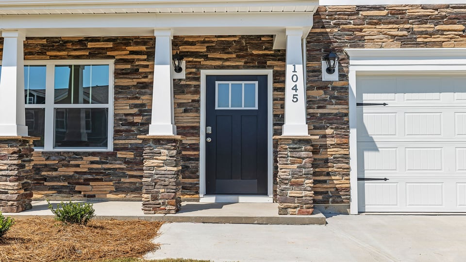Front entrance of home.
