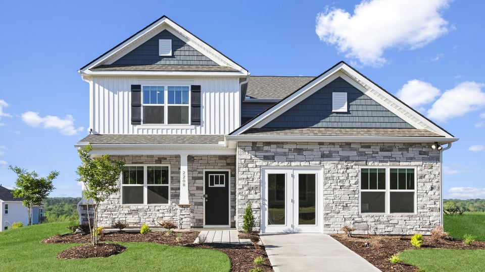 Front exterior of home.