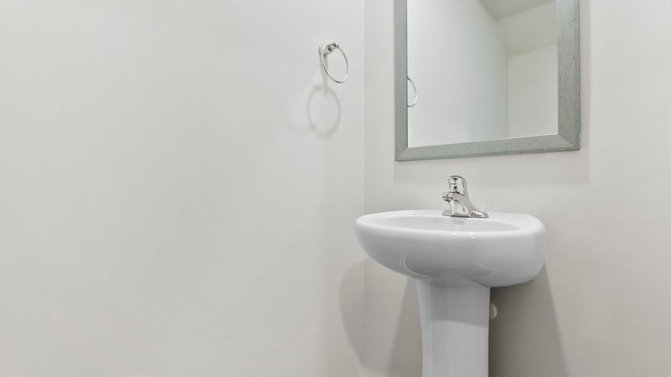 Half bathroom.