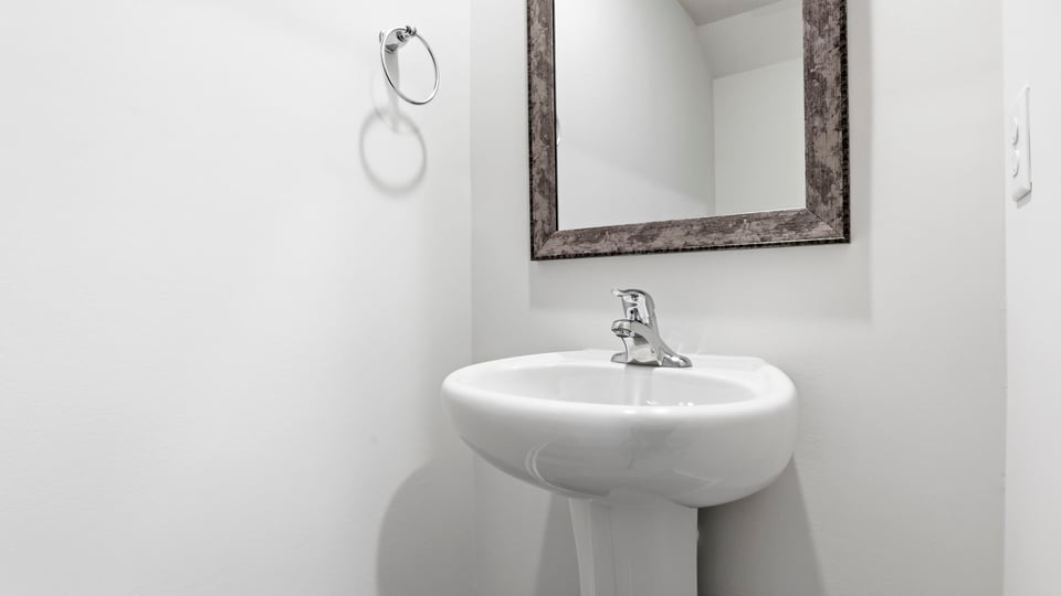 Half bathroom.