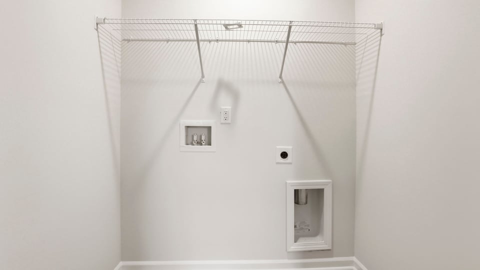 Walk in laundry room.
