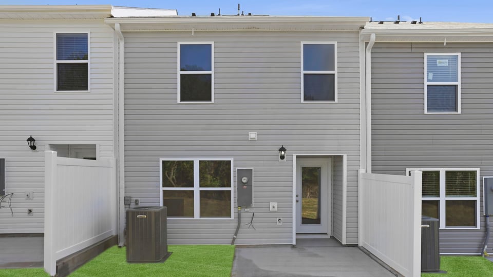 Exterior of Pearson home.