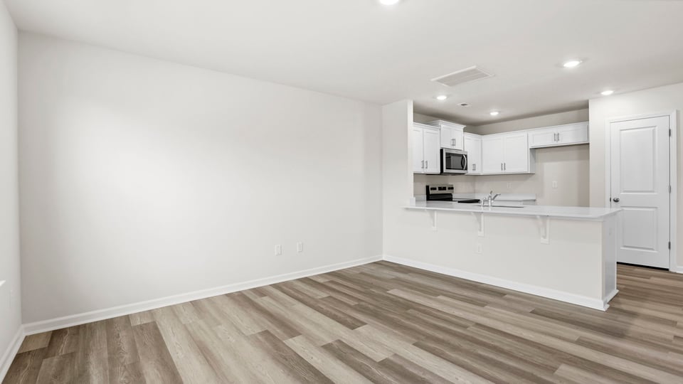 Dining room area of home.