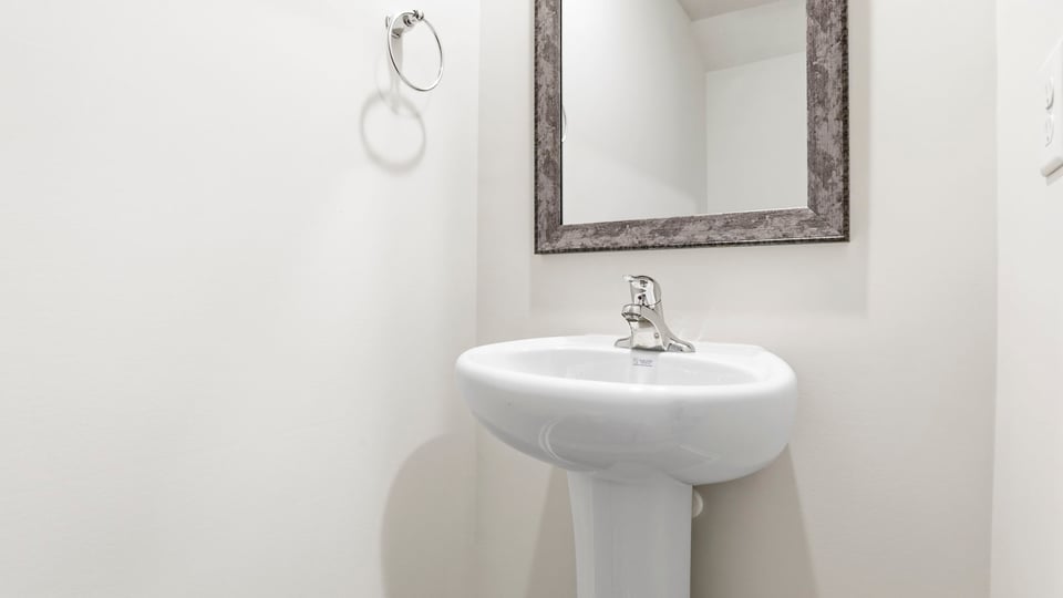 Half bathroom.