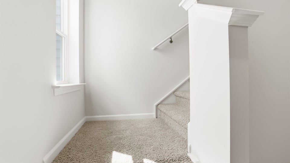 Staircase to second floor.