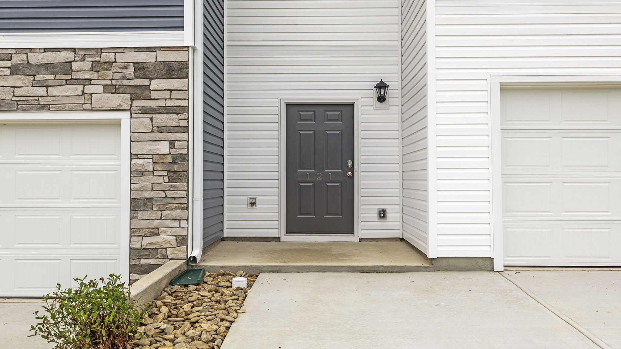 Front entrance of home.