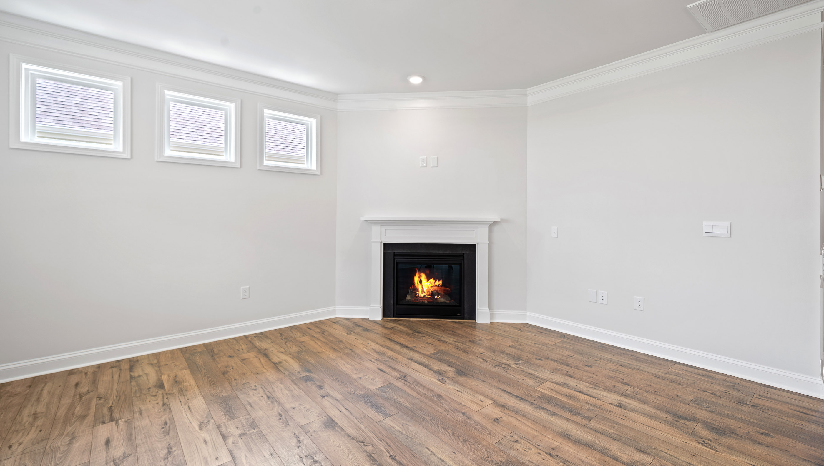 View of family room.