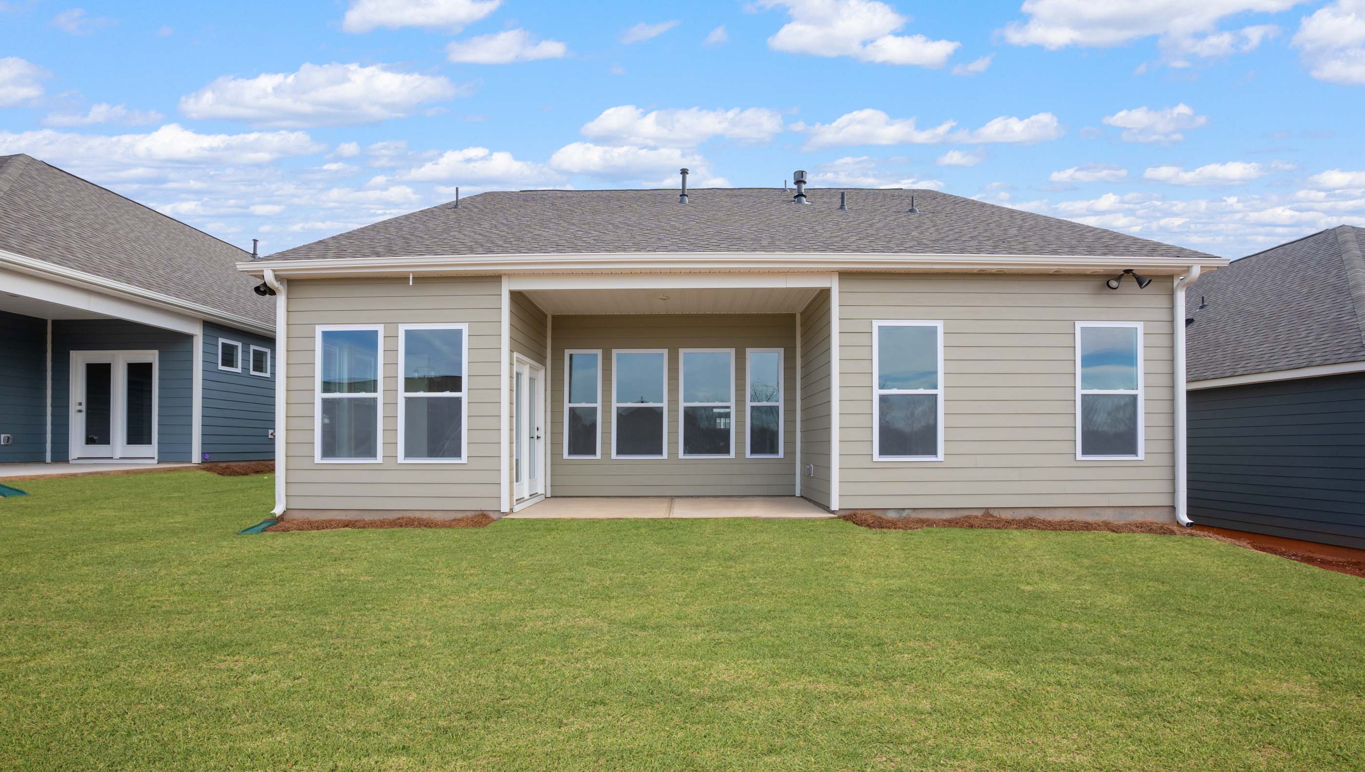 Back exterior view of the Azalea.