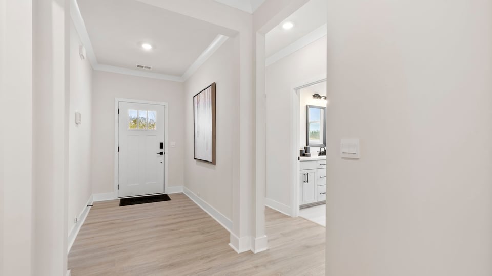 Entry way into home.