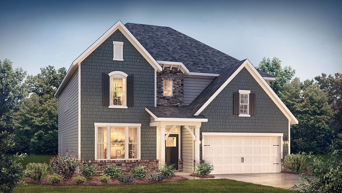 Front exterior of home.