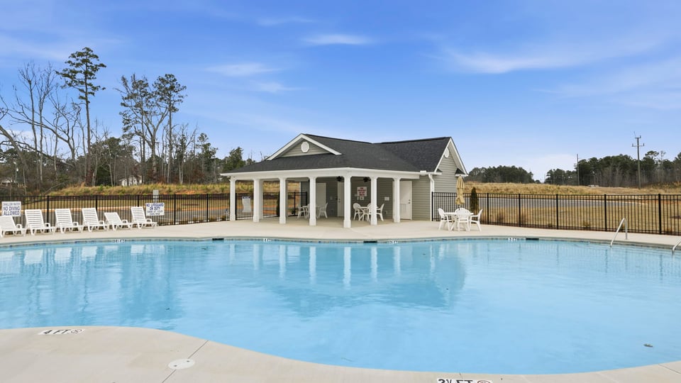 Pool amenity at Seven Oaks.