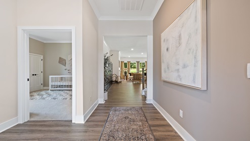 Foyer to kitchen.