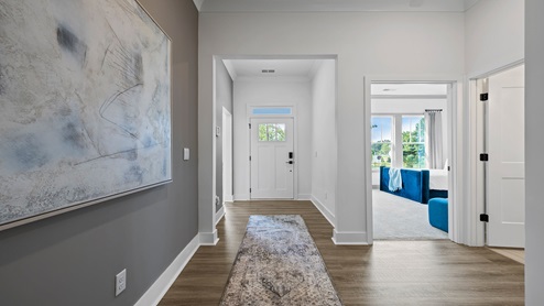 Foyer to kitchen.