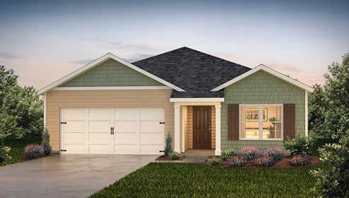 Front exterior of home.