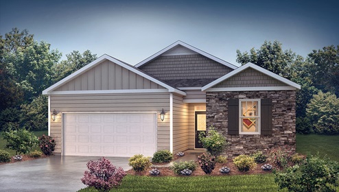 Front exterior of home.