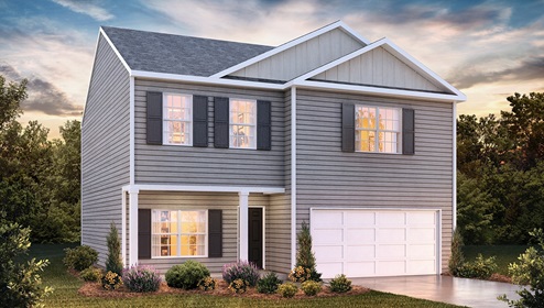 Front exterior of home.