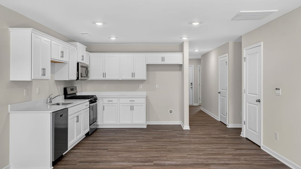 Kitchen with countertops.