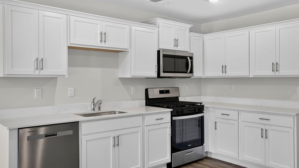 Kitchen with countertops.