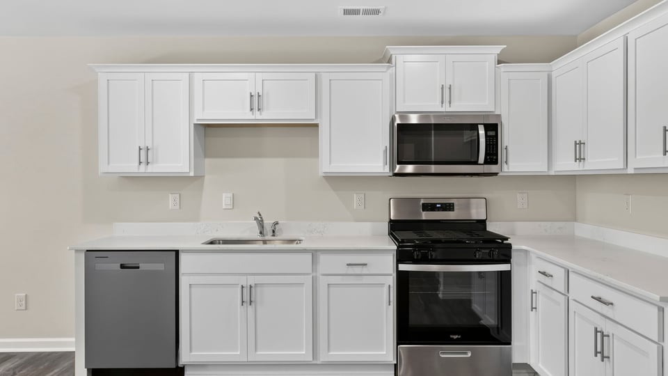 Kitchen with countertops.