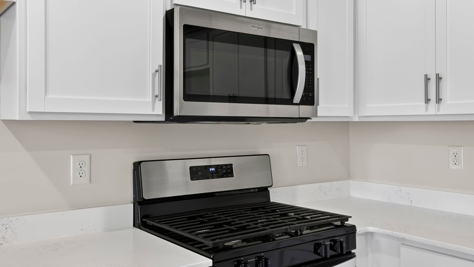 Kitchen with countertops.