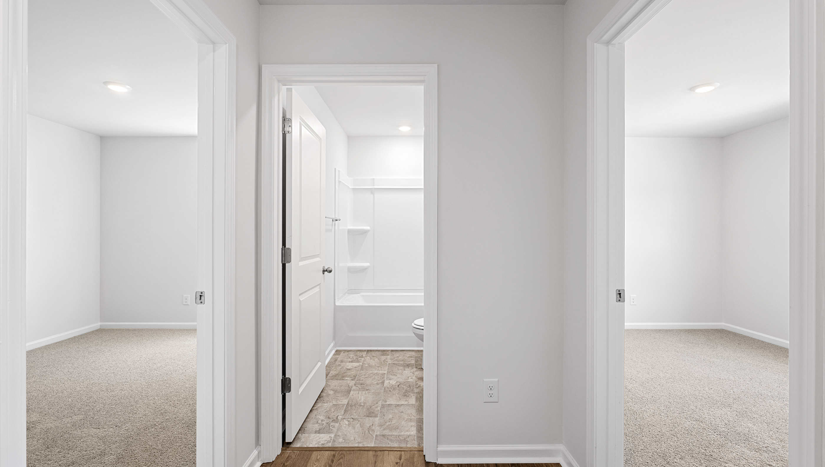 Hallway to bedrooms.