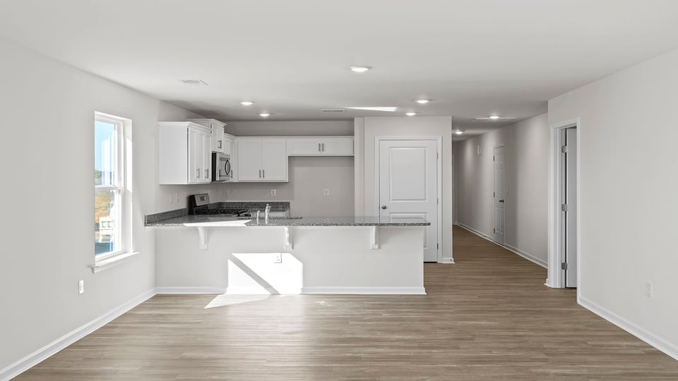 View of kitchen and diningroom.