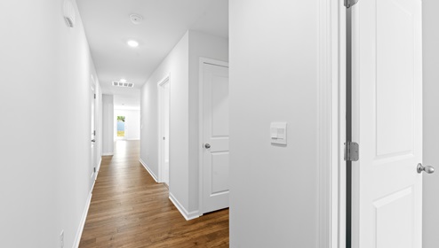 Entry way into home.