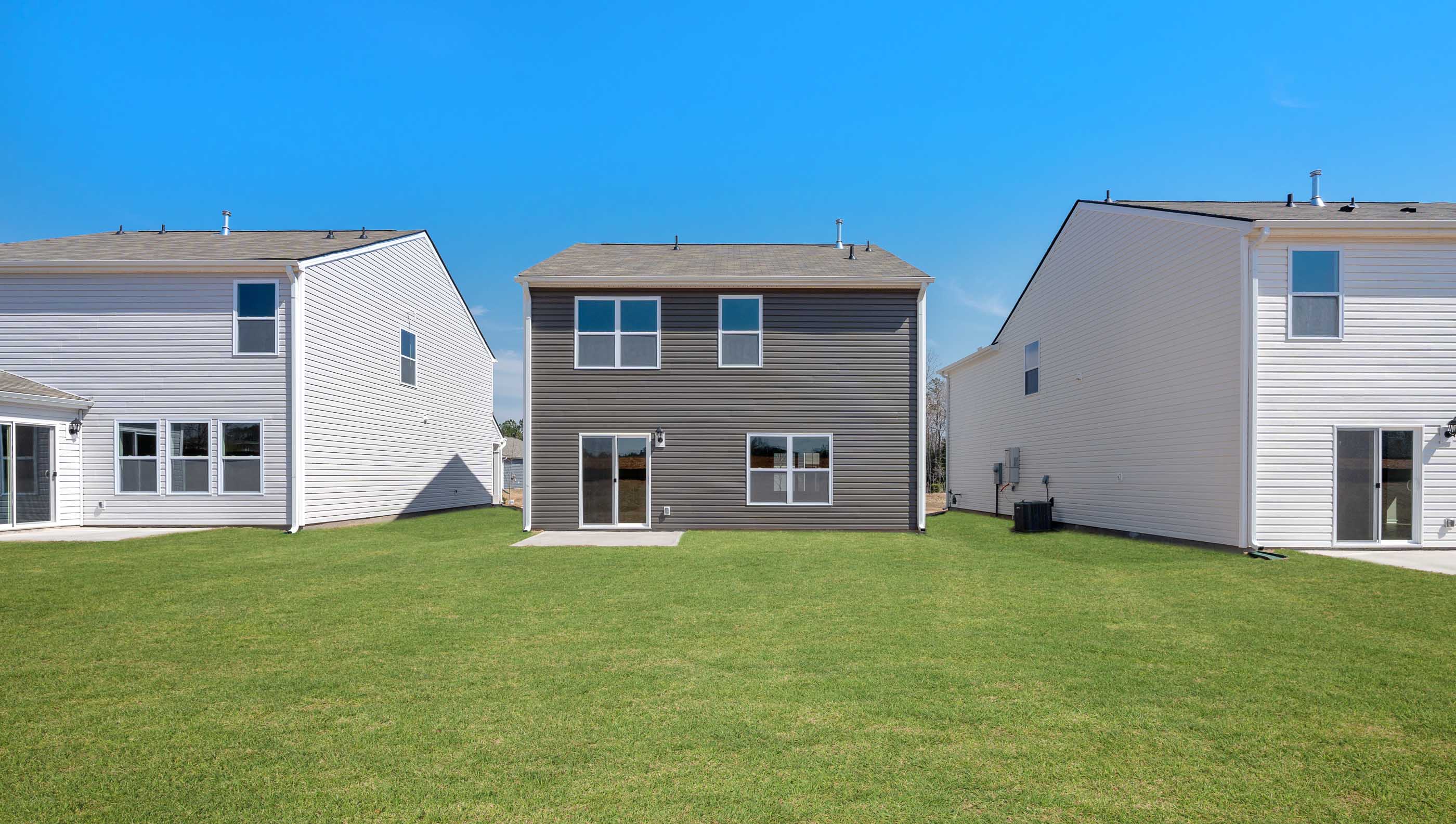 Exterior rear of home.