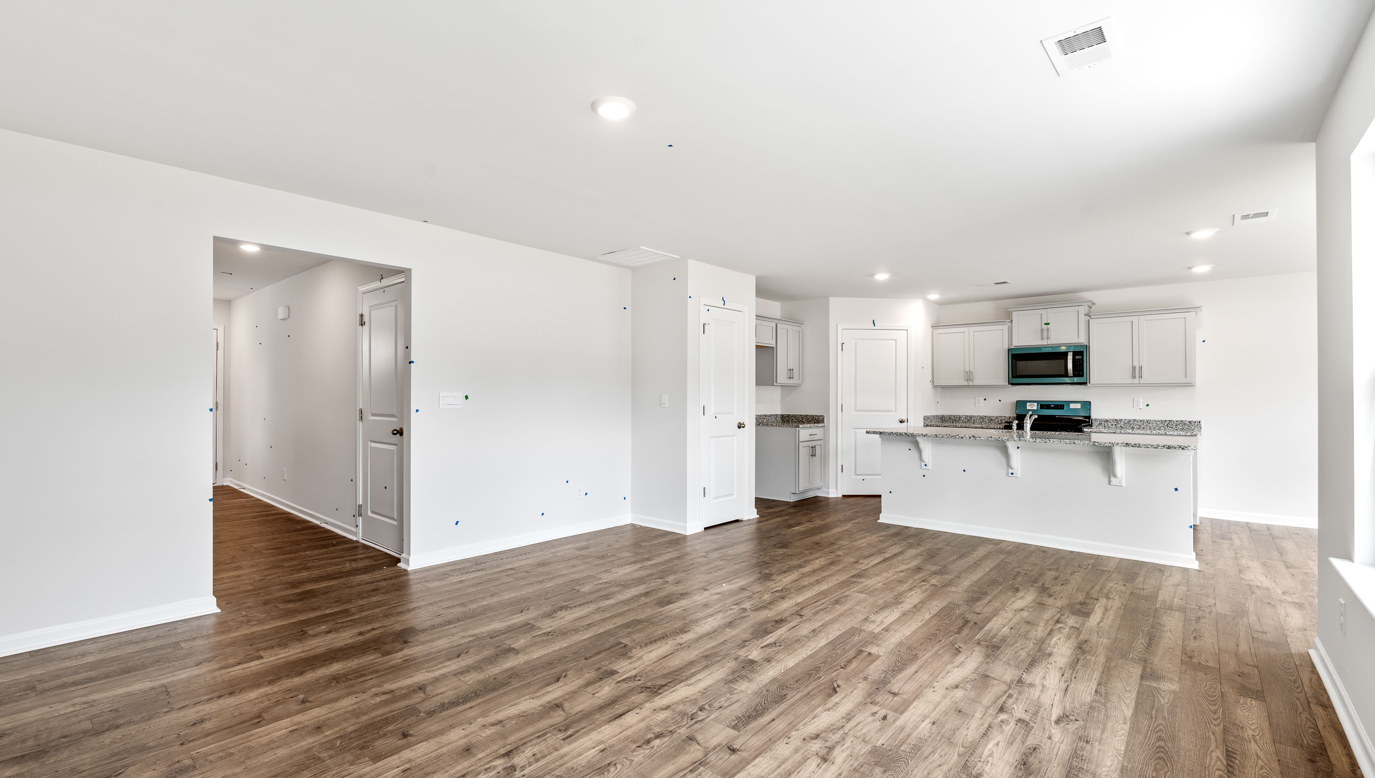 Living room with windows.