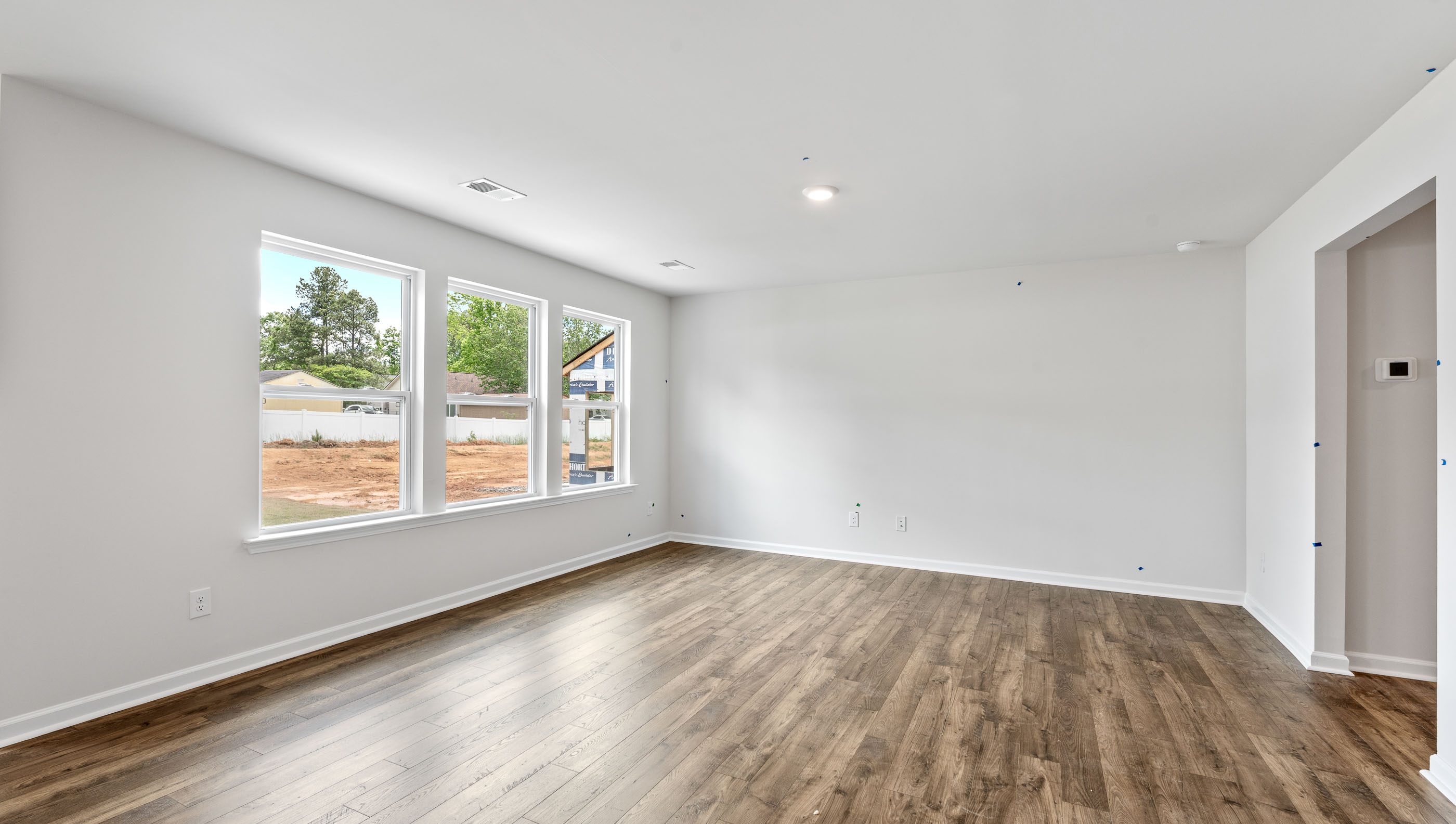 Living room with windows.