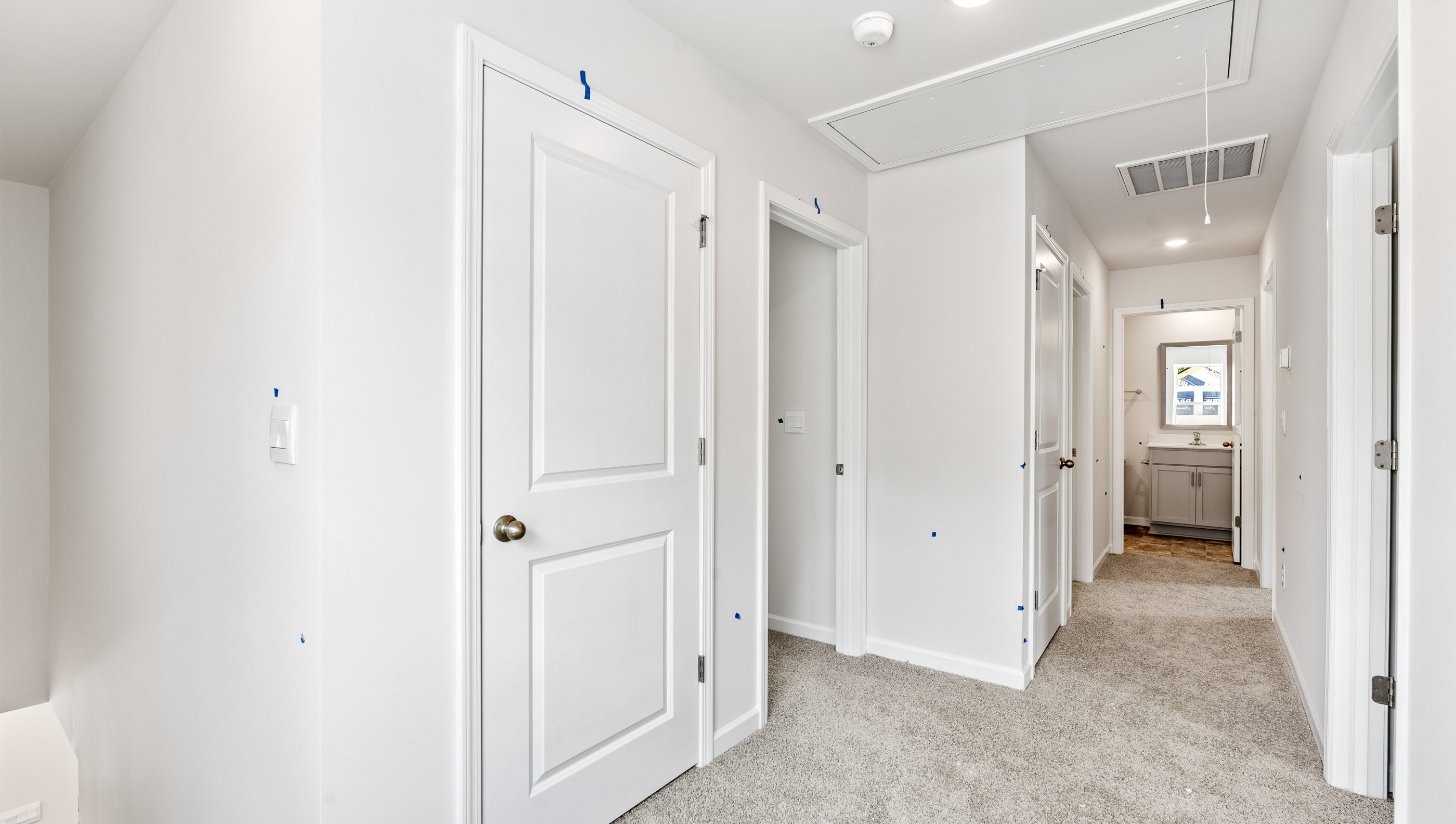 Hallway of upstairs floor.