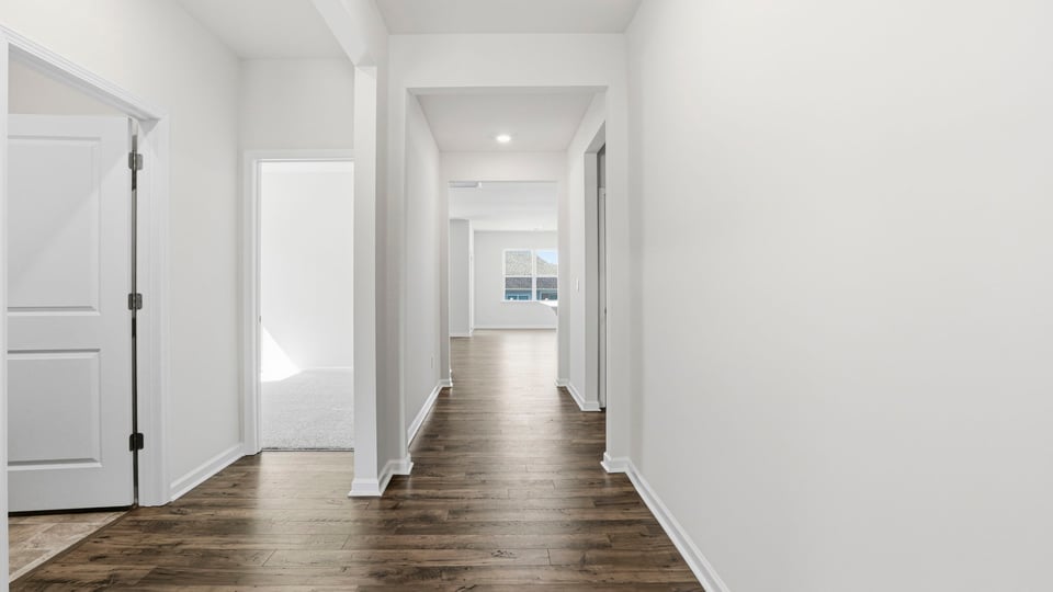 Foyer to kitchen.