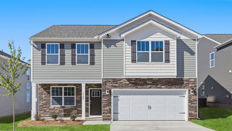 Front entrance of home.
