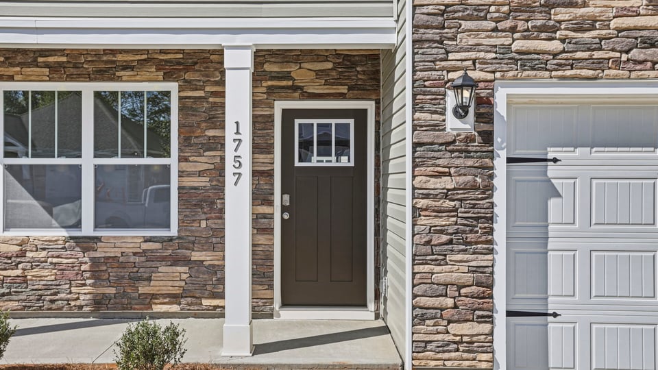 Front entrance of home.