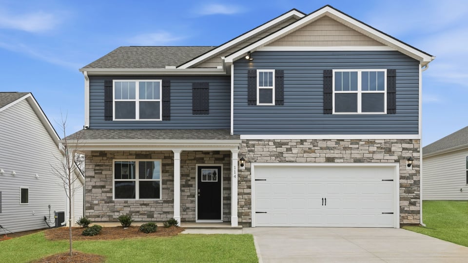 Front exterior of home.