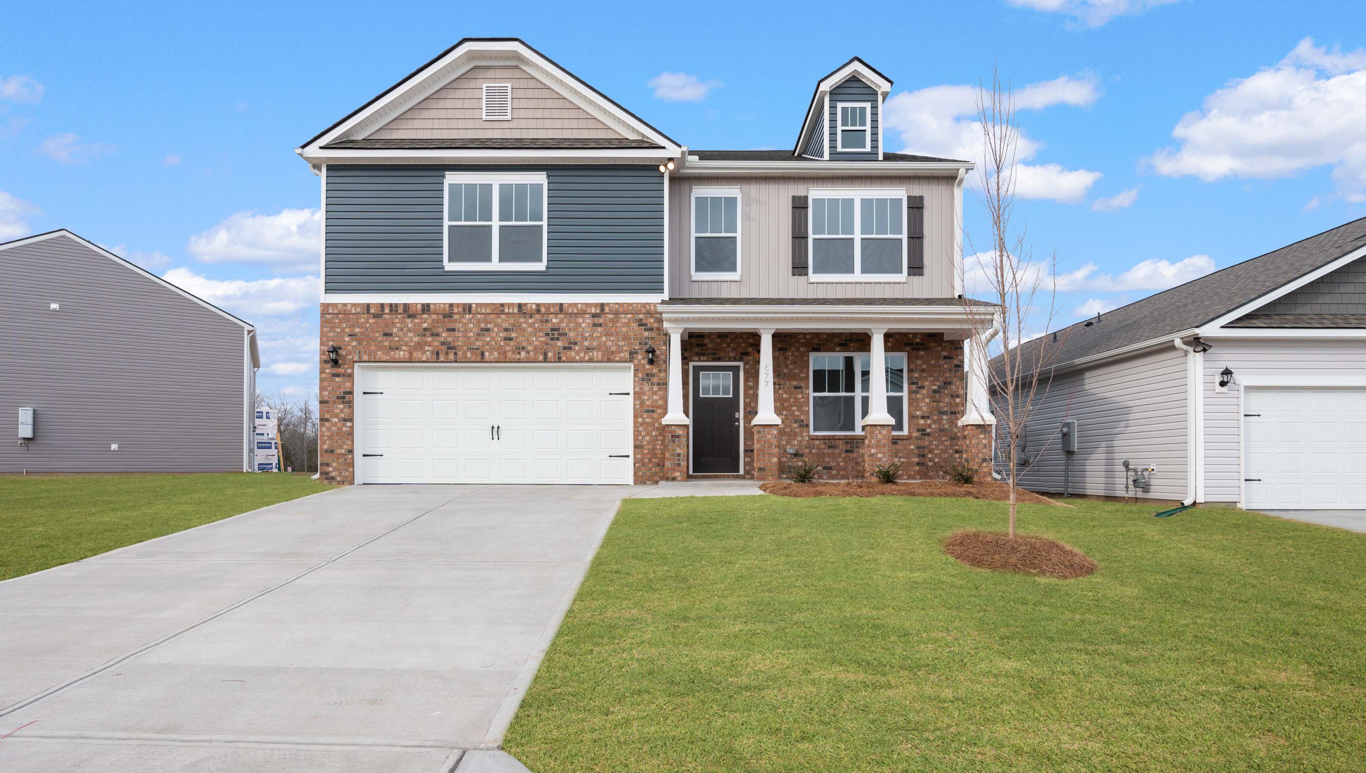Front exterior of home.