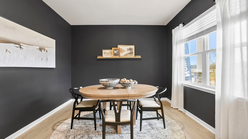 Formal dining room area.