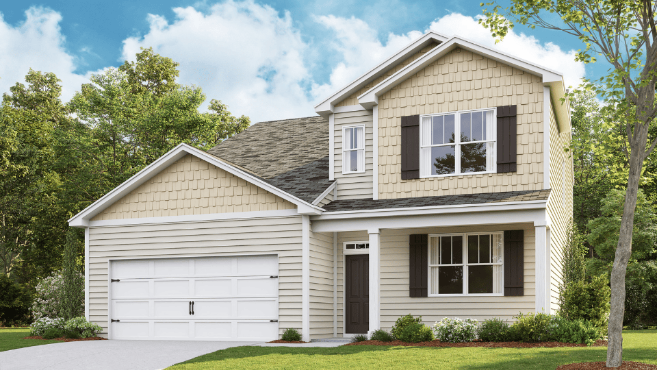 Front exterior of home.