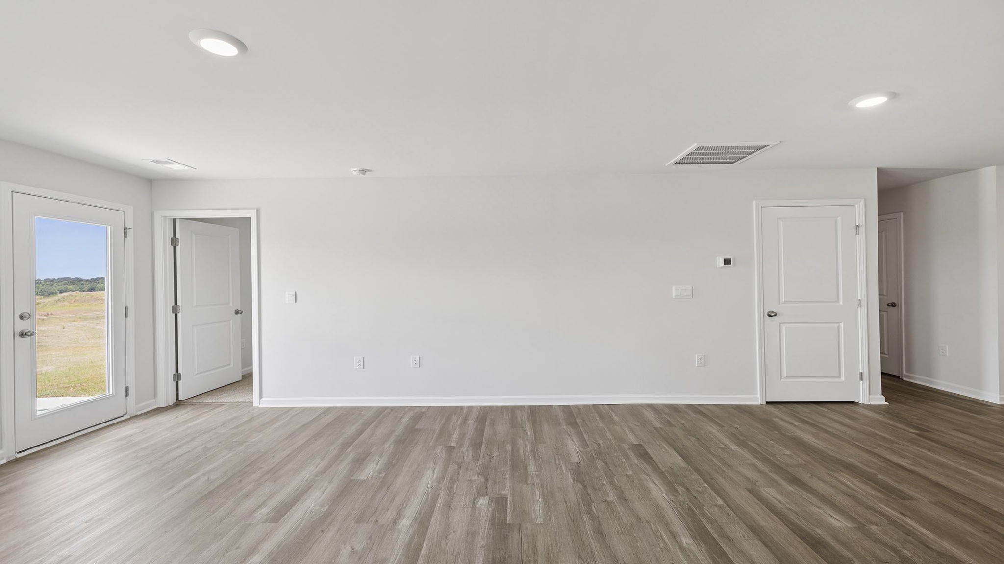 Living room with windows.