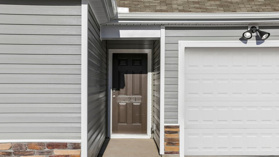 Front entrance of home.