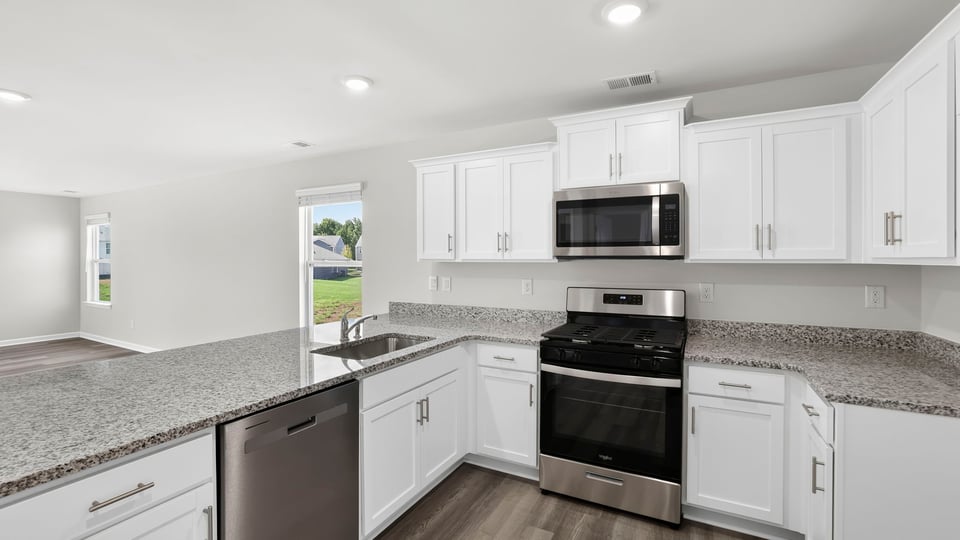 Kitchen with countertops.