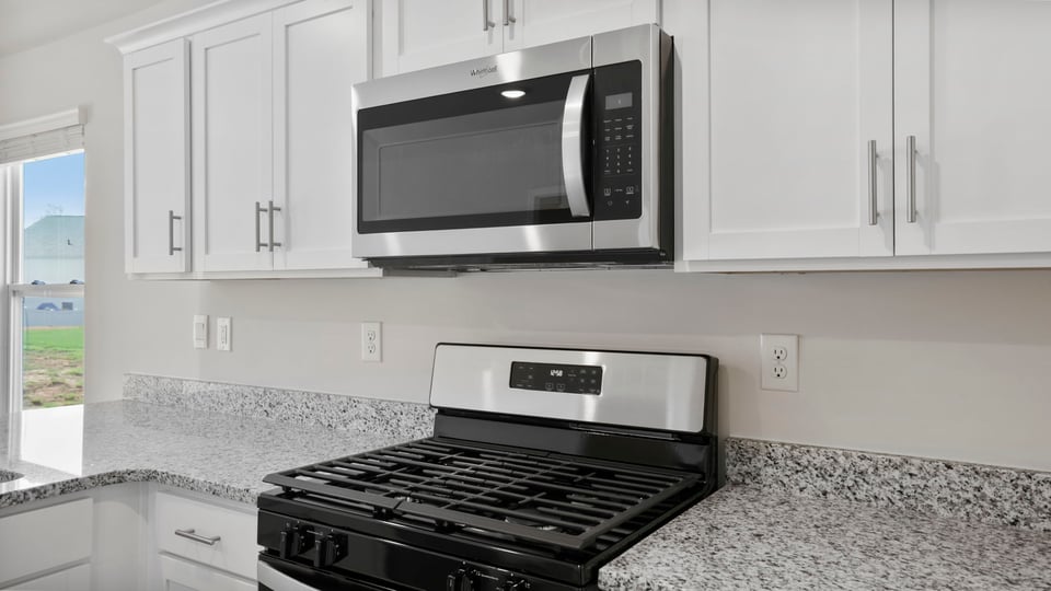 Kitchen with countertops.