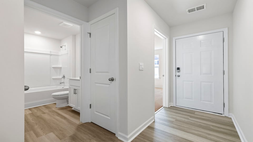 Hallway to bedroom.