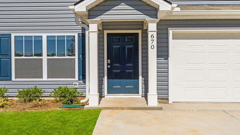 Exterior Front of home.