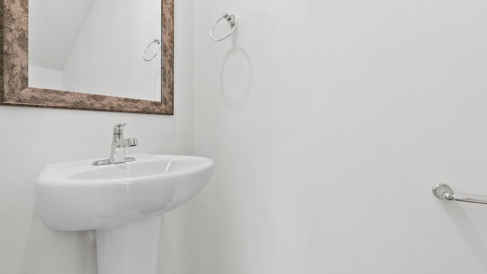 Half bathroom.