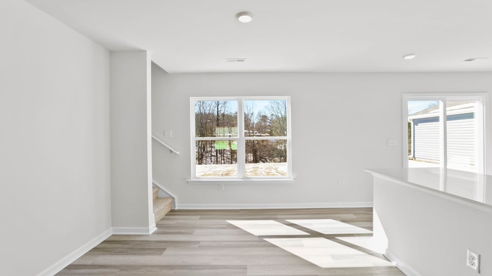 Dining room of home.